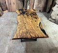 Epoxy Wooden Dining Table (30 x 36 x 24 Inches) C64272