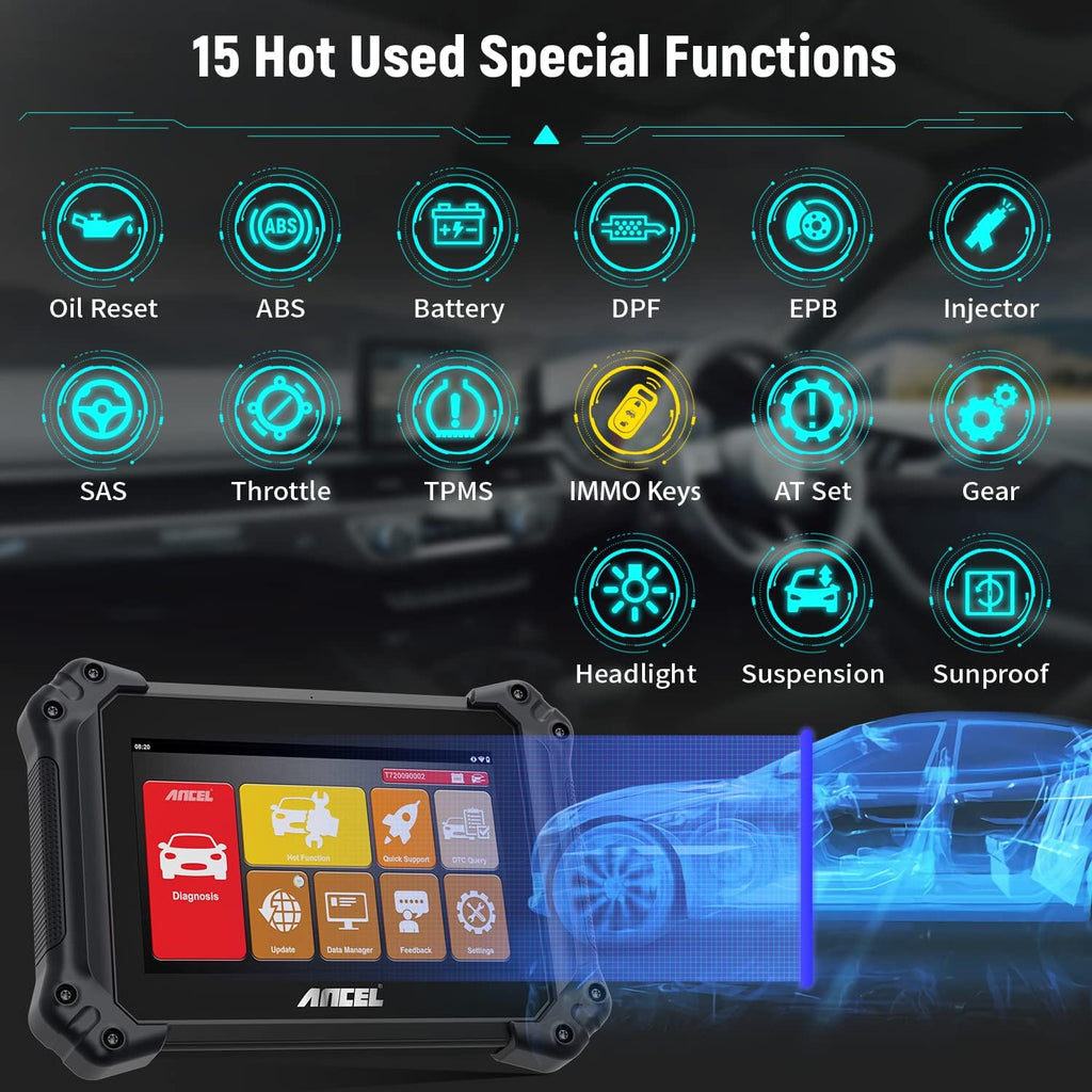 OBD2 All System Car Diagnostic Scanner X339335