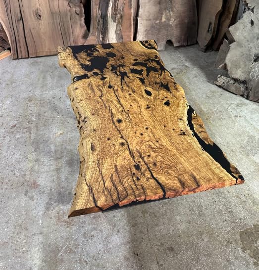 Epoxy Wooden Dining Table (30 x 36 x 24 Inches) C64272