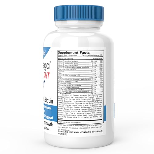 Hair Growth Supplement Biotin 5000 mcg Vitamins R300