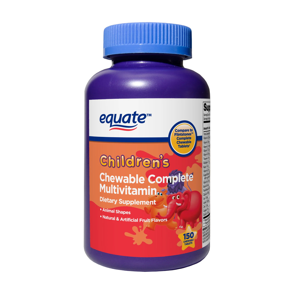 150 Count Children's Chewable Multivitamin Tablets W768733