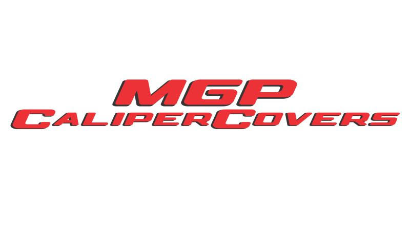 4 Caliper Covers Black Finish Silver C5986