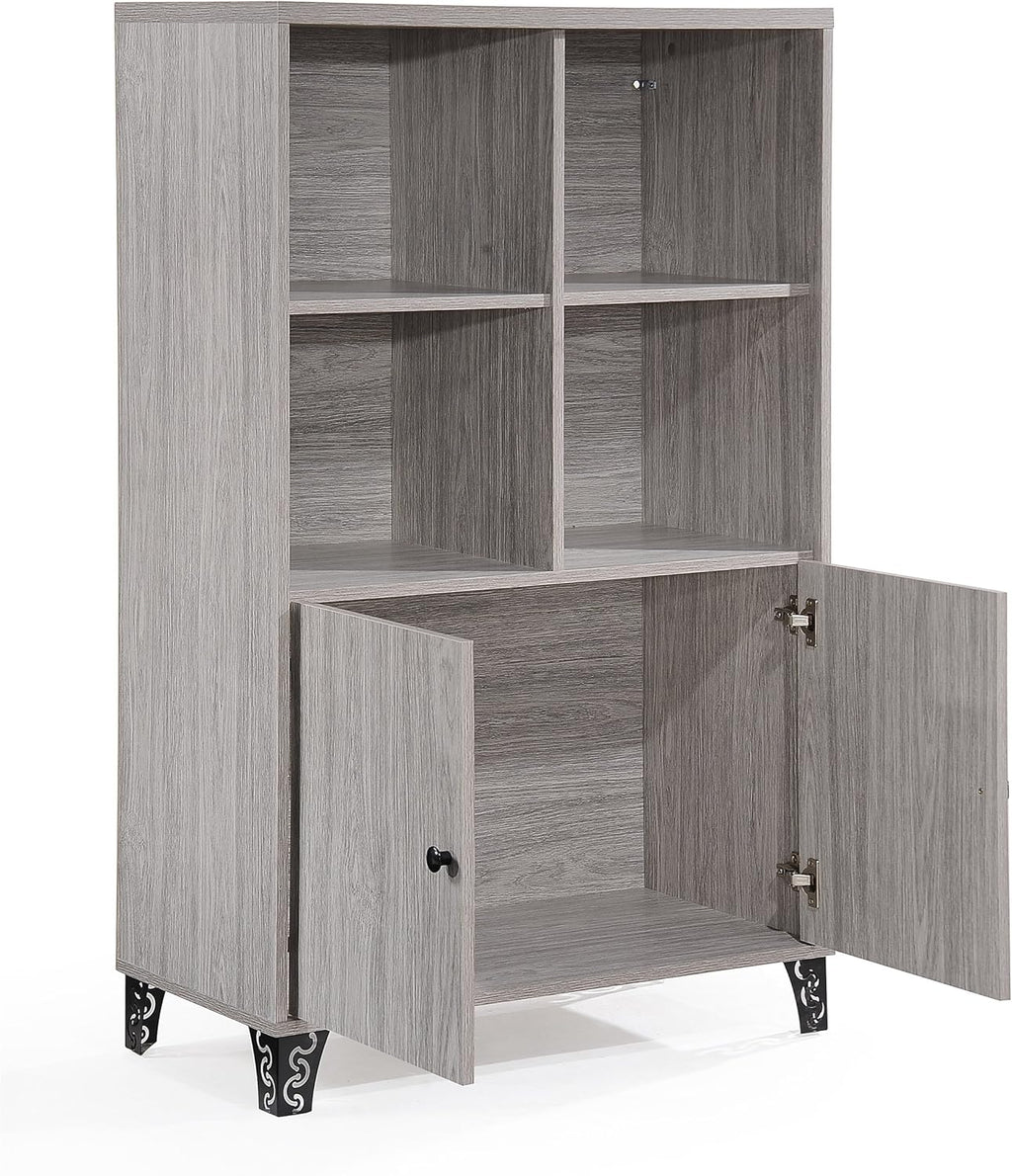 Black Grey Oak Cabinet Z92294