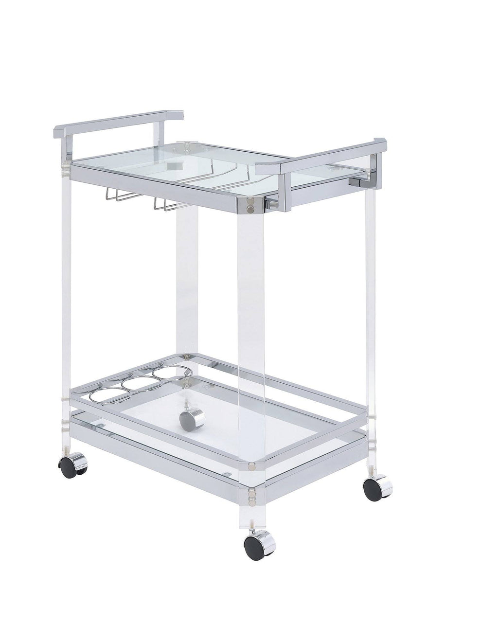 Clear Serving Cart E8126