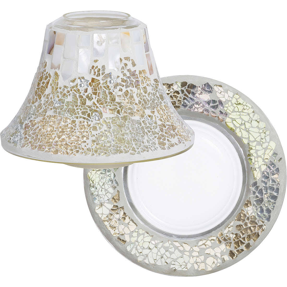 Candle Lampshade & Plate E6634