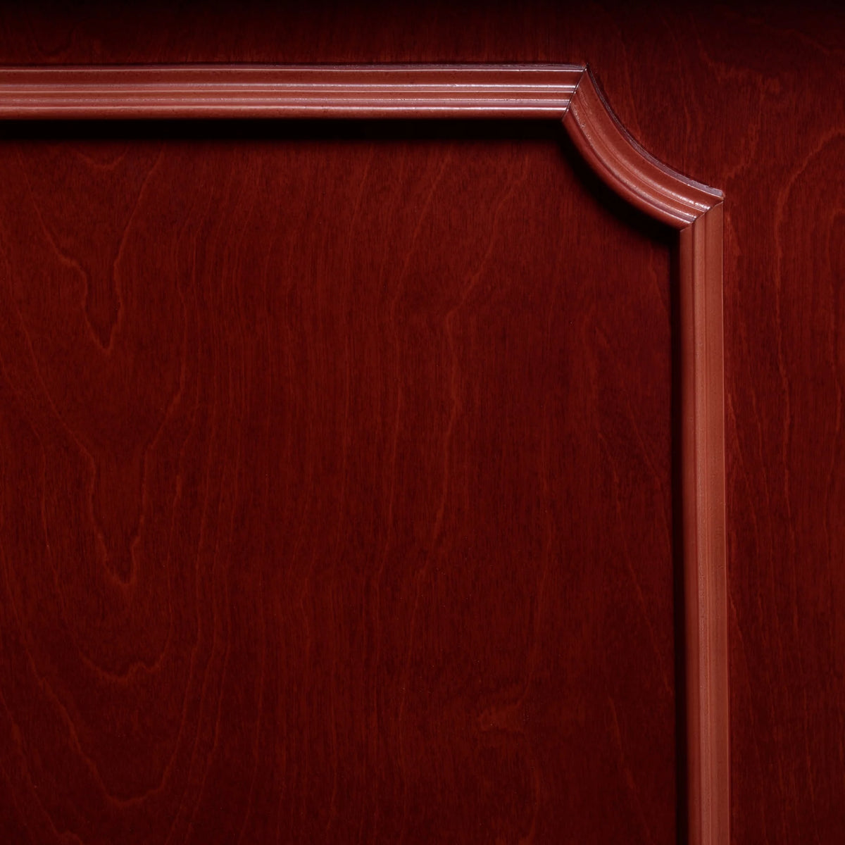 Mahogany L Shape Desk with Double Pedestal Drawer Unit J8833