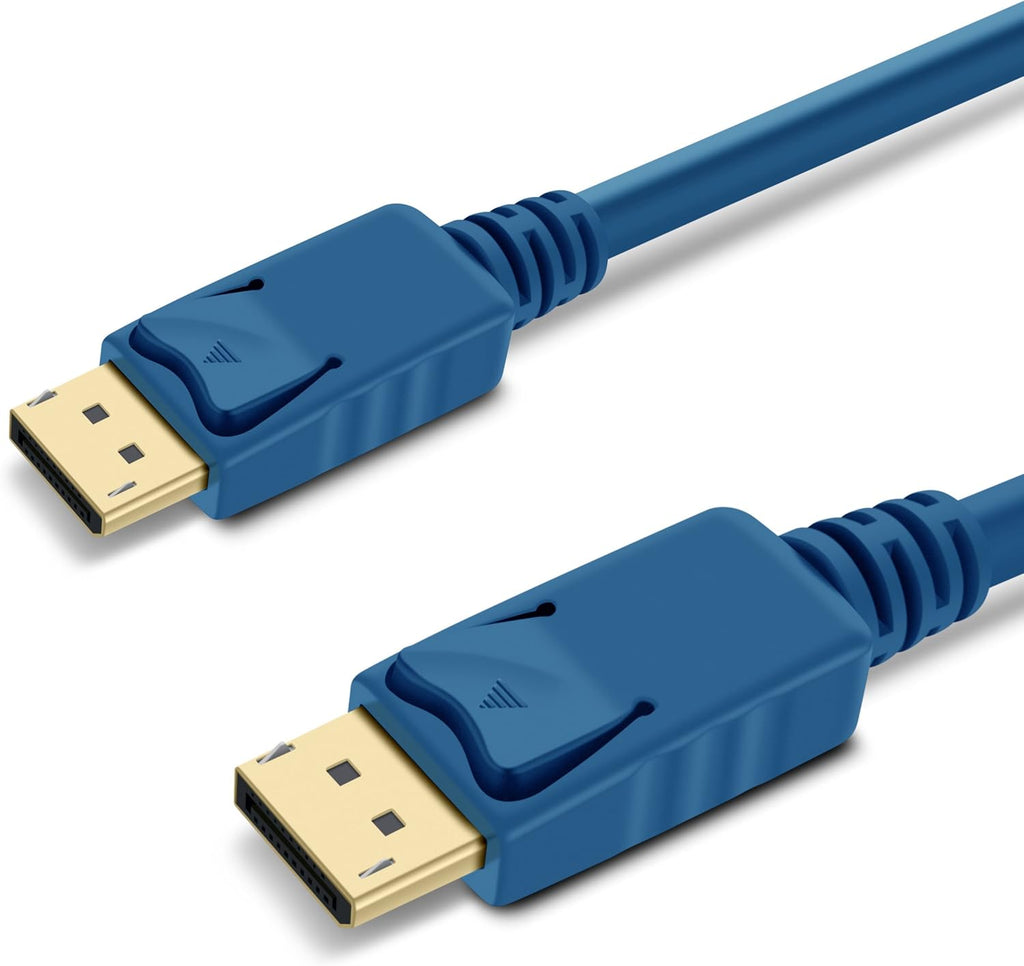 10-Pack Gold Plated DisplayPort to DisplayPort Cable 10 Feet Black E46077