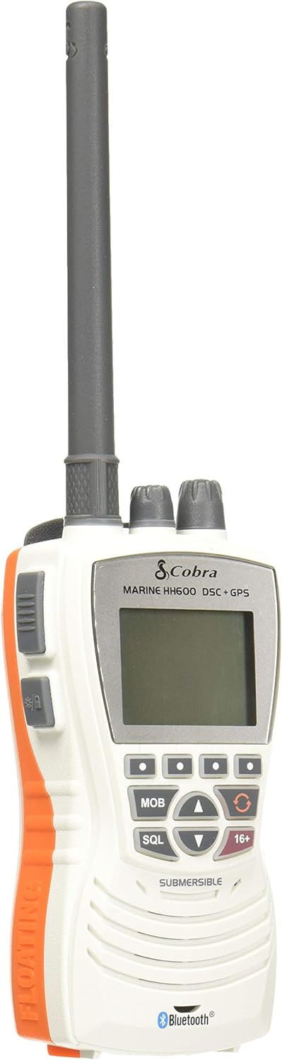 Floating Handheld VHF Radio 6 Watt Submersible Grey I853