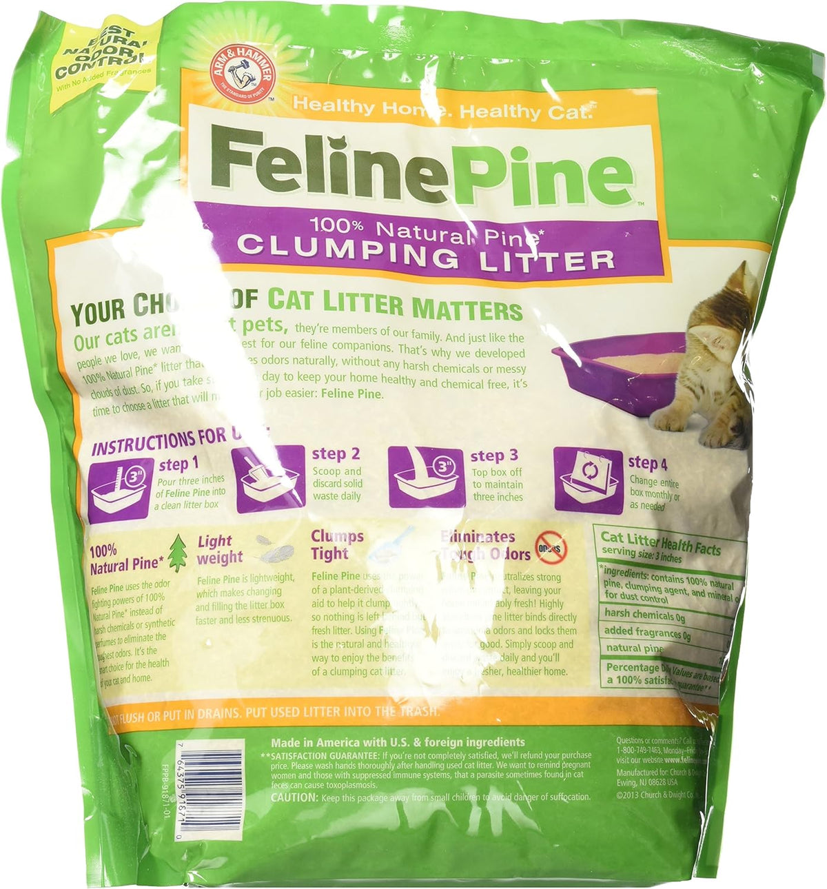 8 lbs Clumping Cat Litter Q317