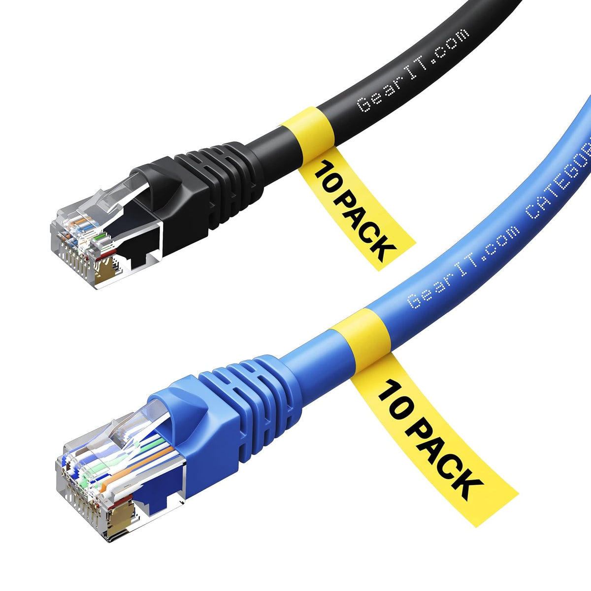 Cat6 Ethernet Cable 25 Feet 20-Pack Z14506