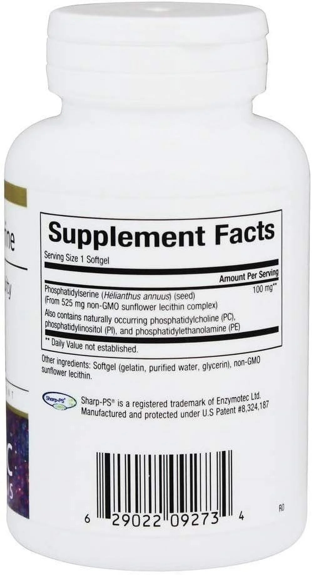 Phosphatidylserine 100mg 60 gels L528