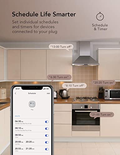 4 Pack WiFi Smart Plug T447707