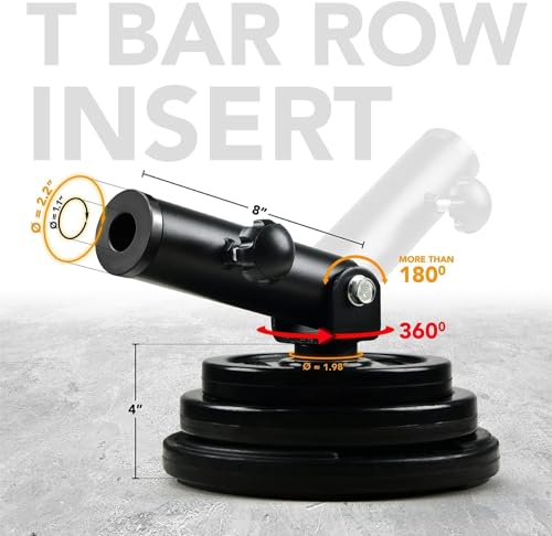 T Bar Row Landmine Attachment for Olympic Barbell Bars L885579