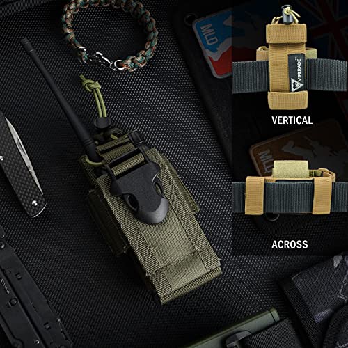 MOLLE Radio Pouch Universal Walkie Talkie Holster W6293