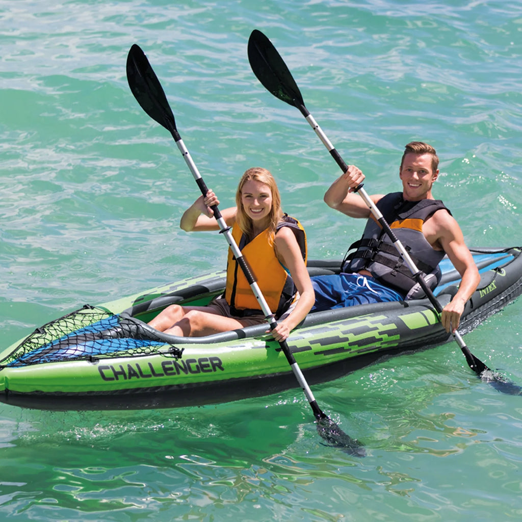 Inflatable Kayak with Oars and Hand Pump Q14307