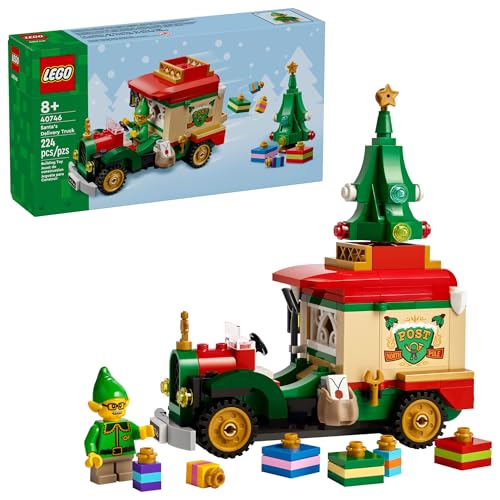 Santa’s Delivery Truck Building Toy E263421