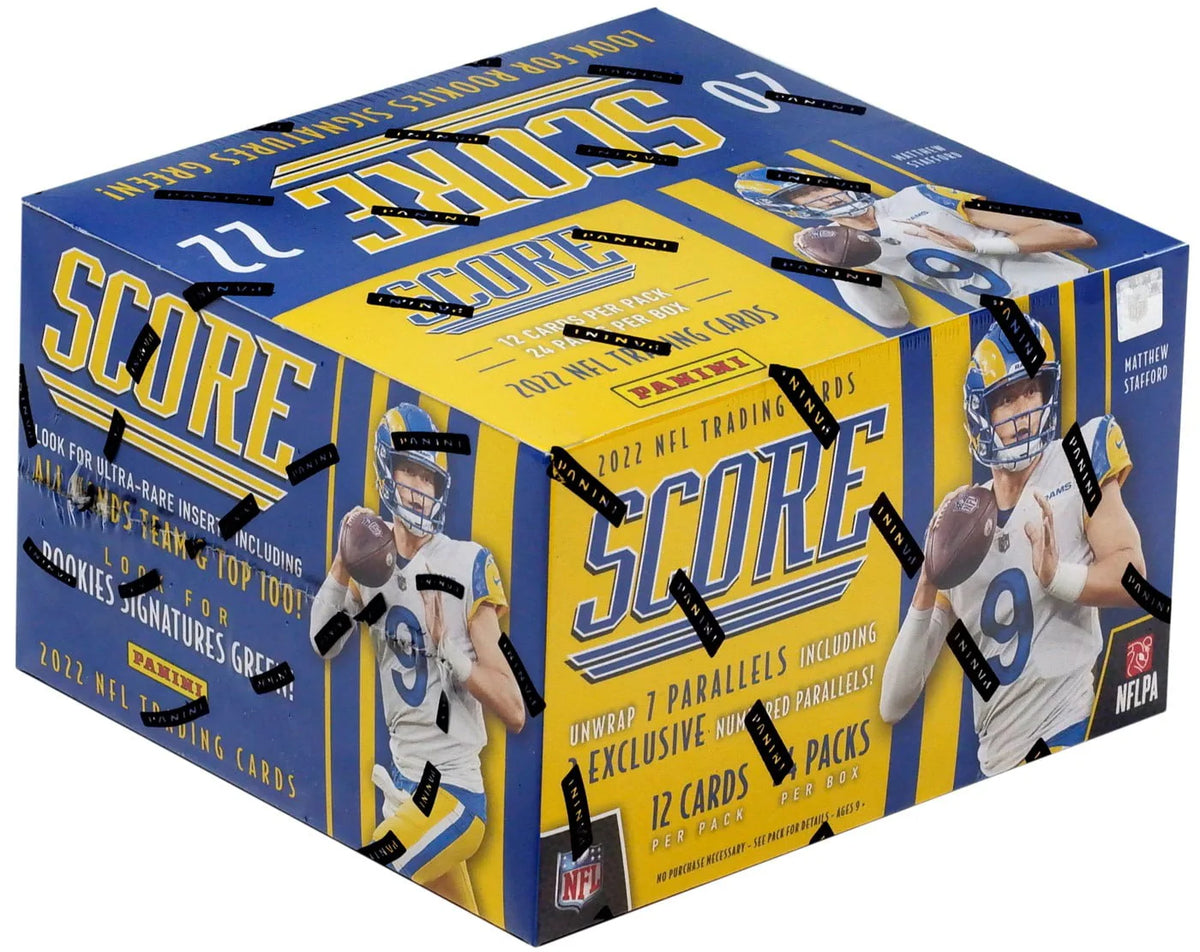2022 Score Football Trading Card Box (24 Packs) M440262