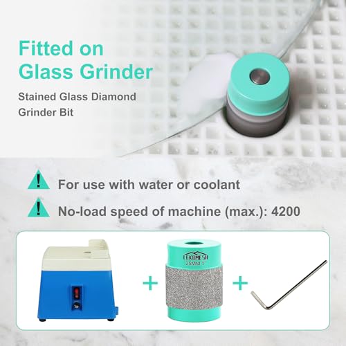 1 1/8 1/4 3/4 Inch Diamond Glass Grinder Bit with Brass Core V780