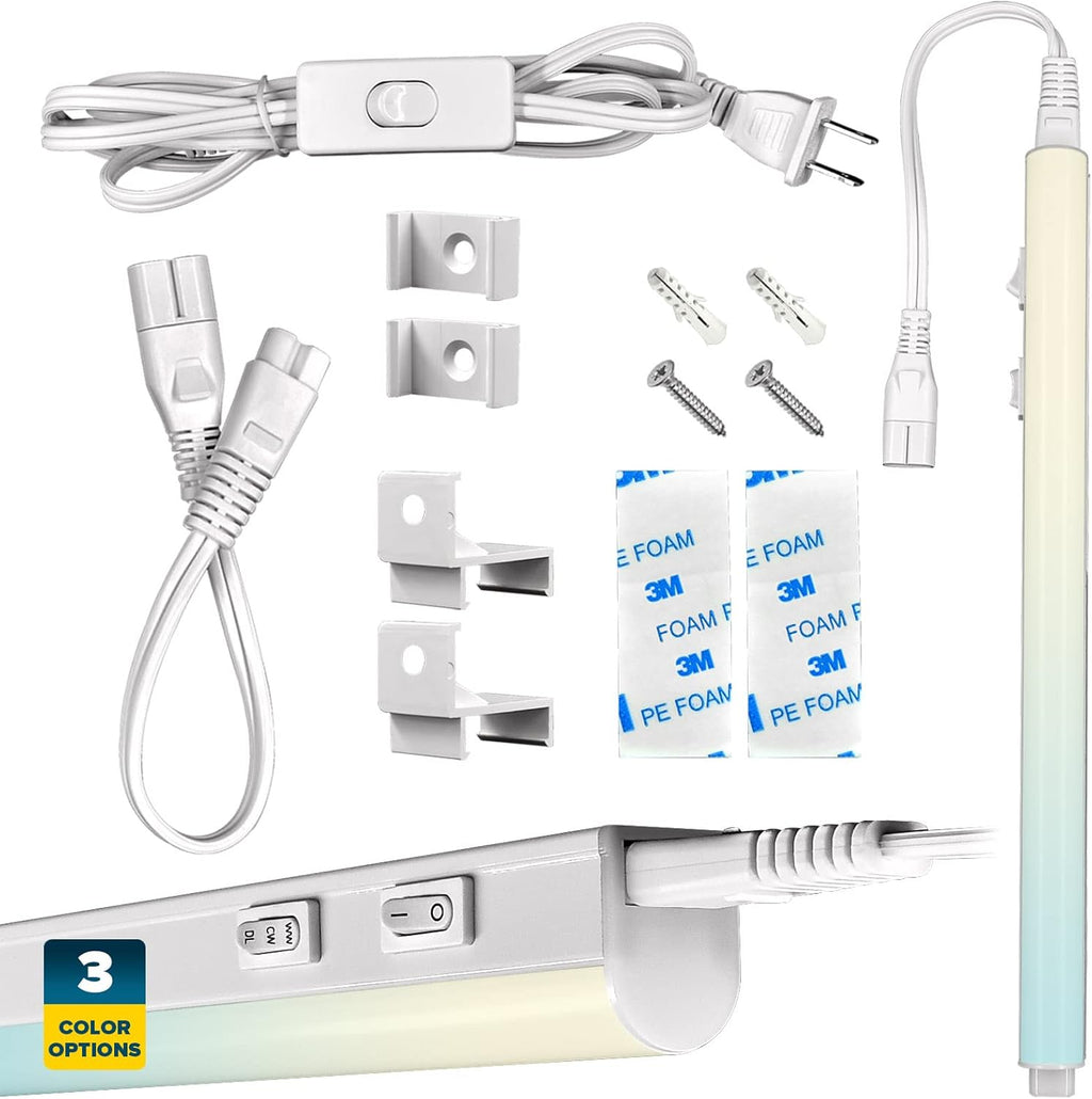 34 Inch LED Under Cabinet Light Kit, 3 Color Option, 12W R334