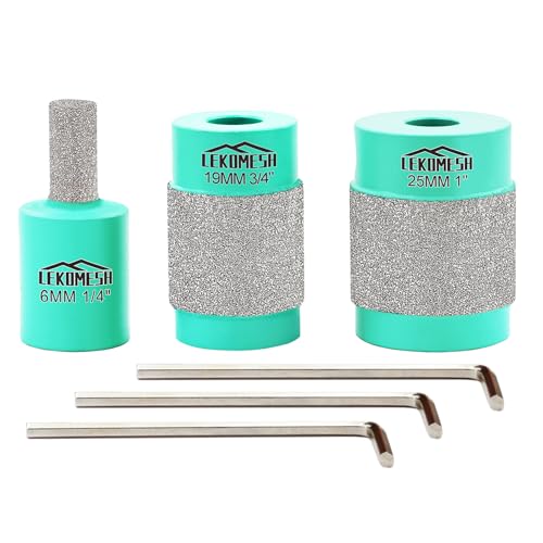 1 1/8 1/4 3/4 Inch Diamond Glass Grinder Bit with Brass Core V780
