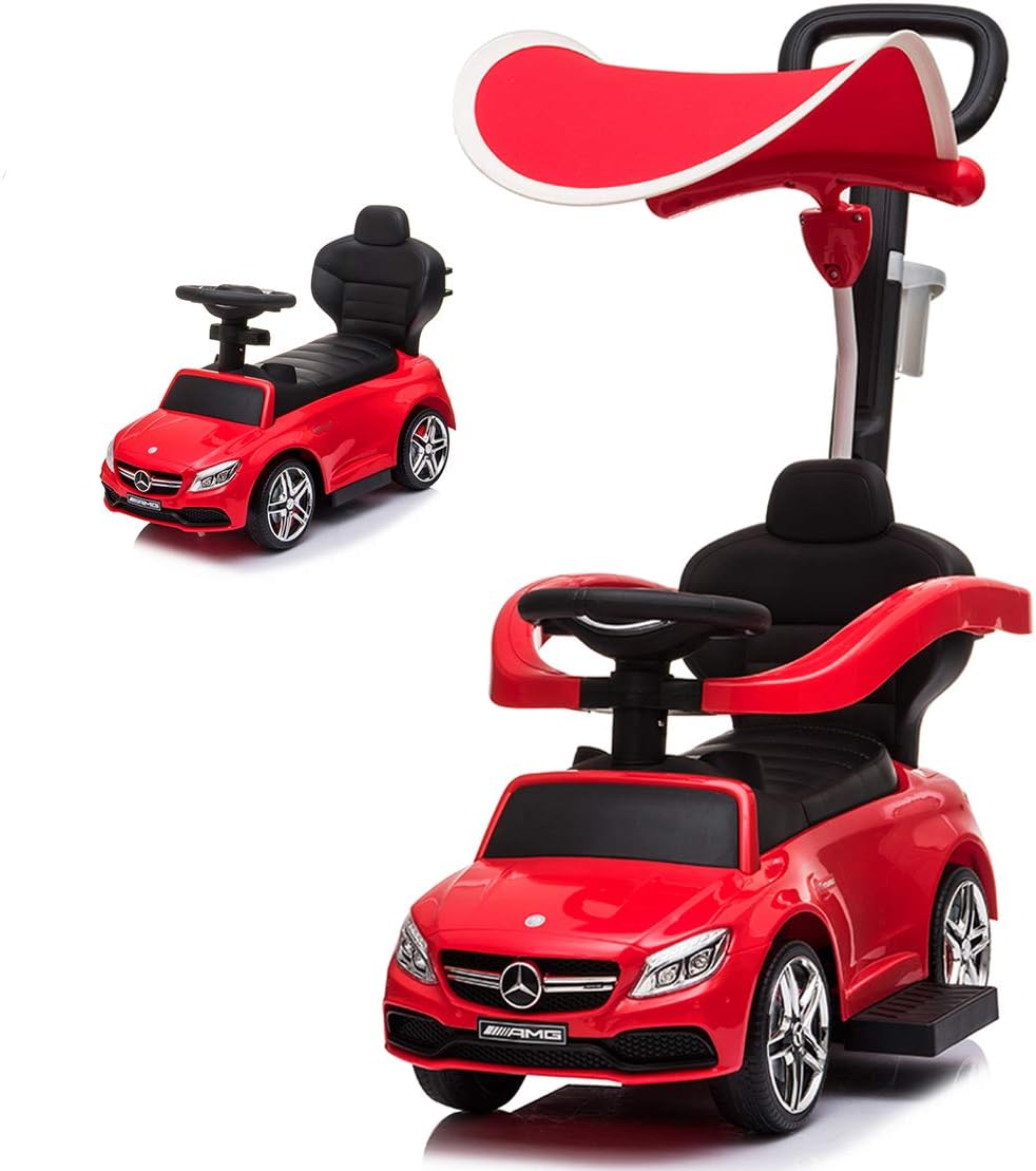 2 in 1 Kids Ride on Push Car with Parent Handle M86443