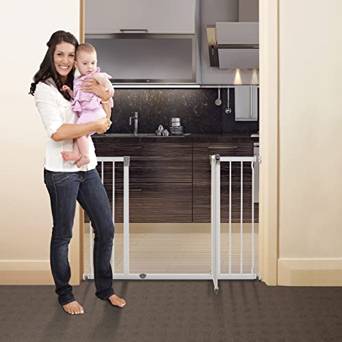 White Extra-Wide Baby Safety Gate G343