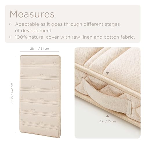 Organic Breathable Fabric Crib Mattress R1915