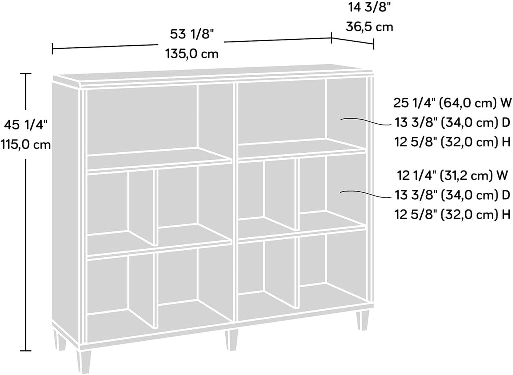 Pacific Maple Bookcase E5300