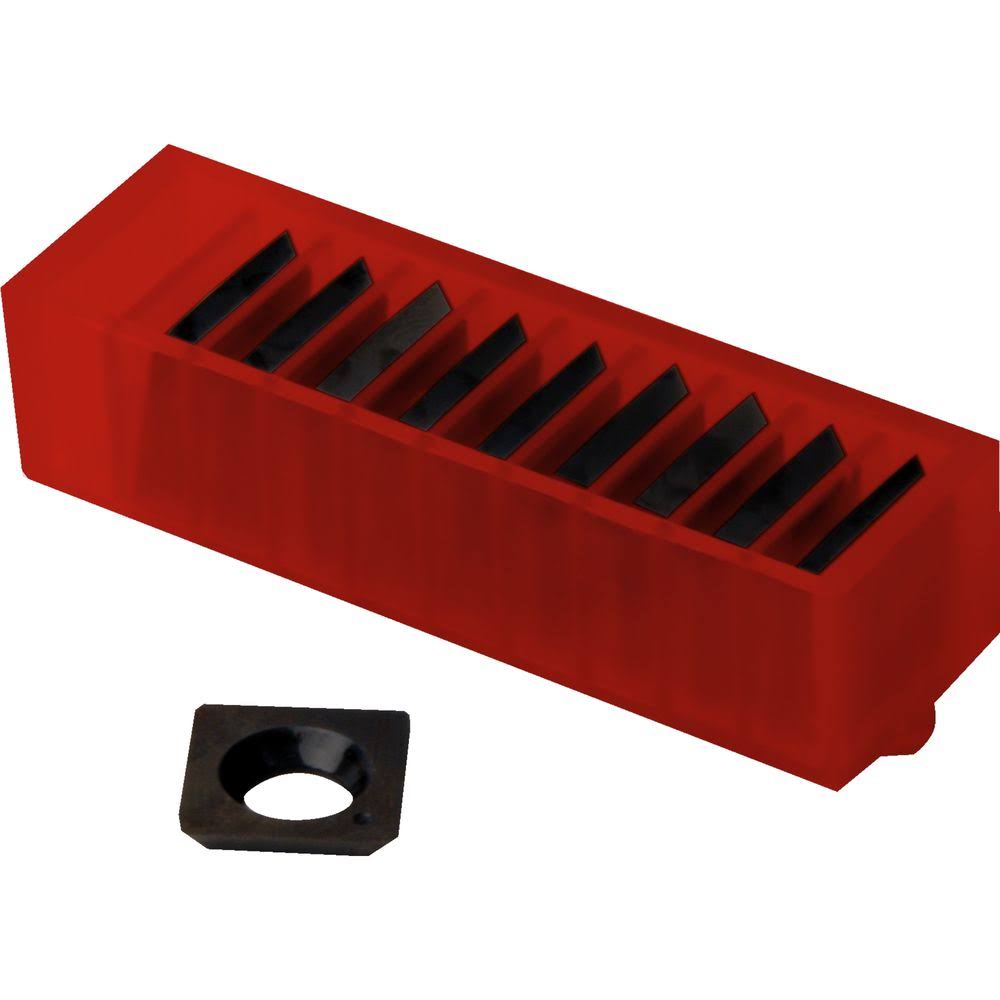 4 Sided Carbide Helical Head Blades (10 Pieces) B3863