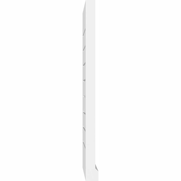Vertical Surface Mount PVC Gable Vent P715158