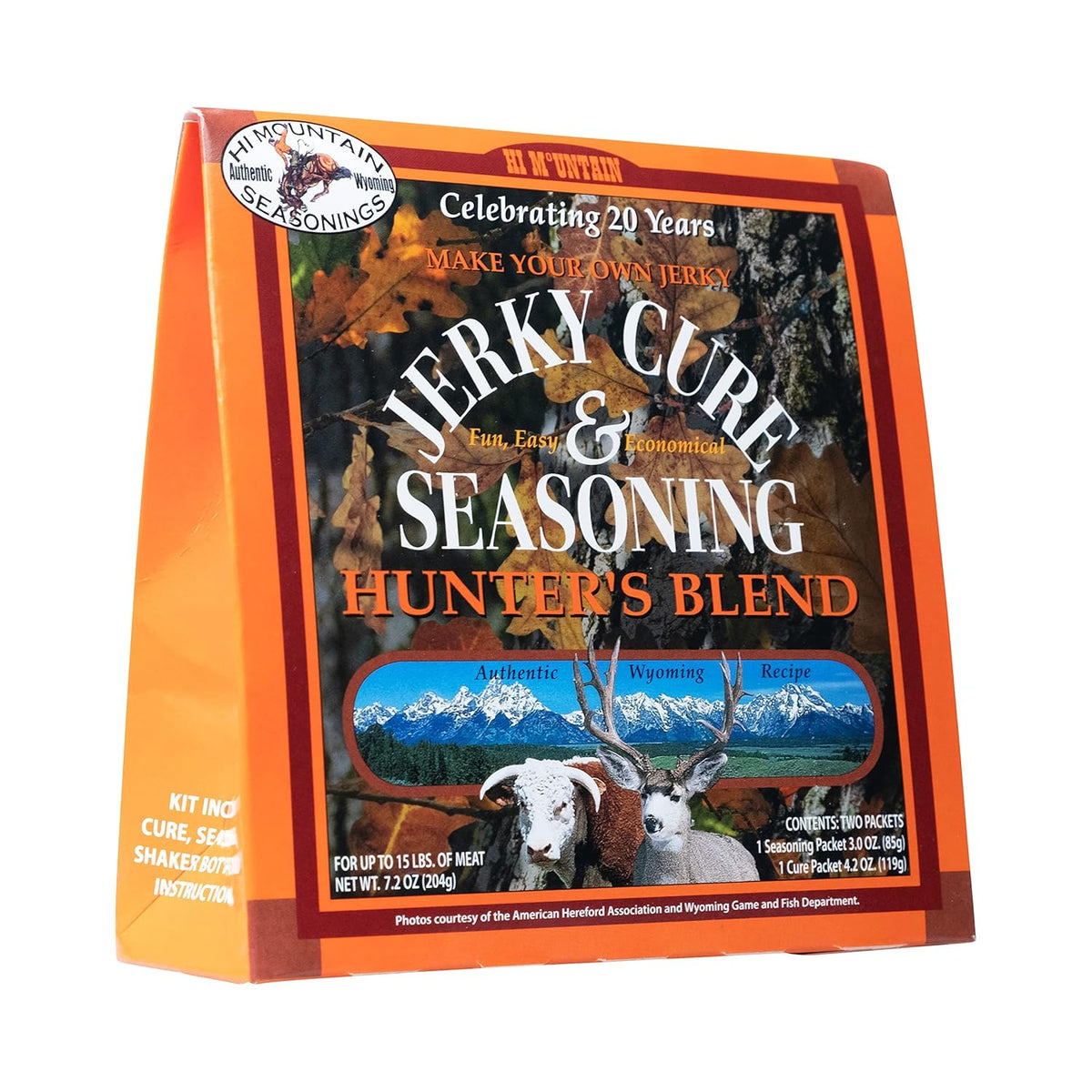 Jerky Seasoning and Cure Kit for Beef, Deer, Elk, Venison (1 Box) S914762