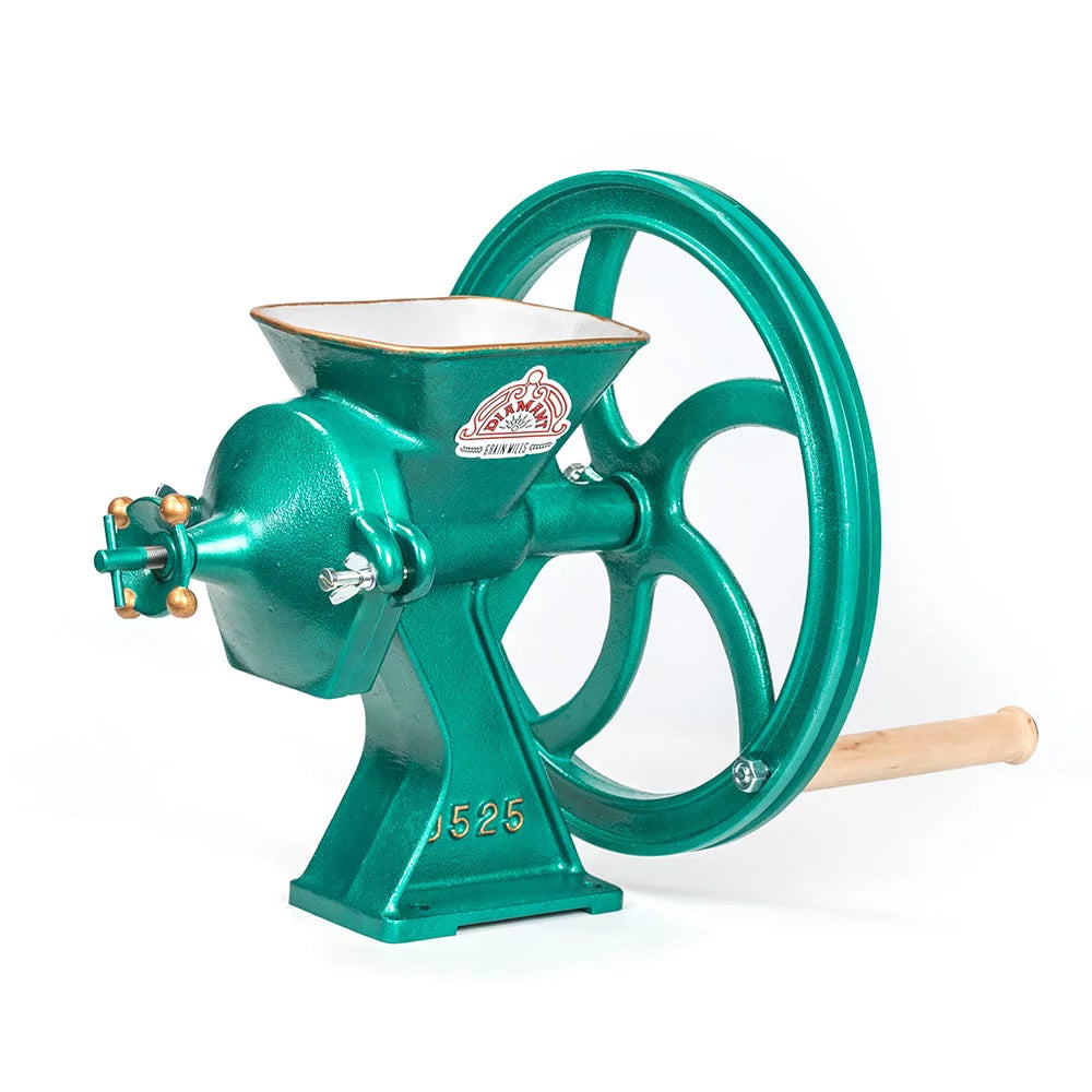 Heavy Duty Manual Crank Grain Mill, Steel and Iron, 56 pounds A990