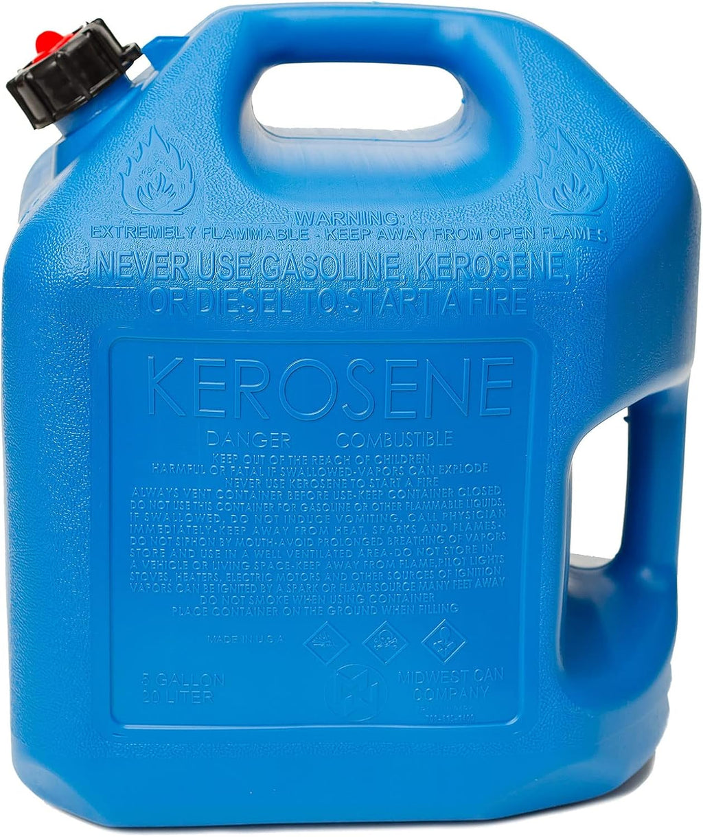 5-Gallon Blue Kerosene Gas Can Container (2 Pack) G91722