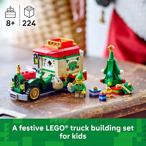 Santa’s Delivery Truck Building Toy E263421