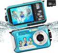 13FT Waterproof Underwater Camera Dual Display Blue U998