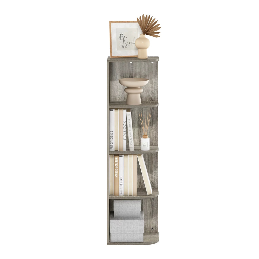 4-Tier Corner Open Shelf Bookcase D7765