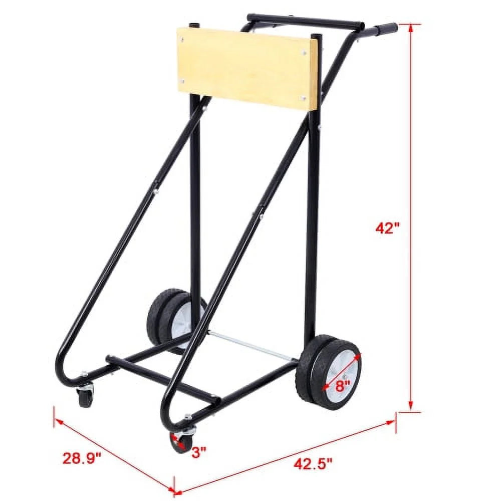 Outboard Motor Cart Engine Stand with Wheels, 315lbs Weight Capacity C57785