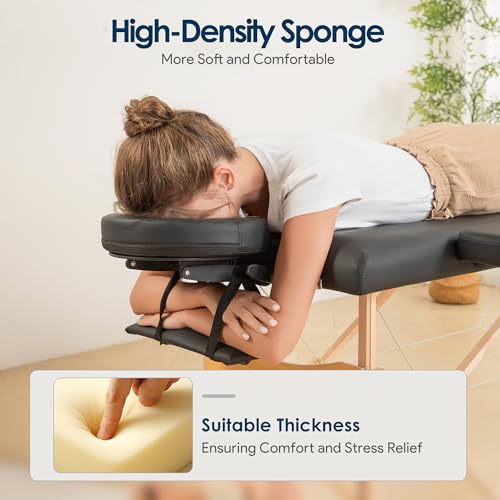 Portable Wooden 2-Fold Massage Table D572