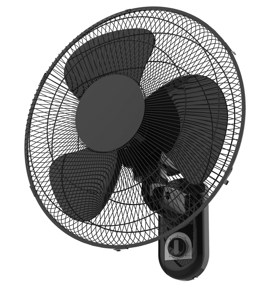 16 3-Speed Oscillating Wall Mount Fan X57353