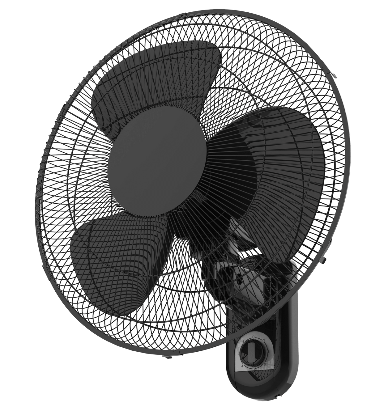 16 3-Speed Oscillating Wall Mount Fan X57353