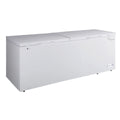 White Dual Door Chest Freezer O29665