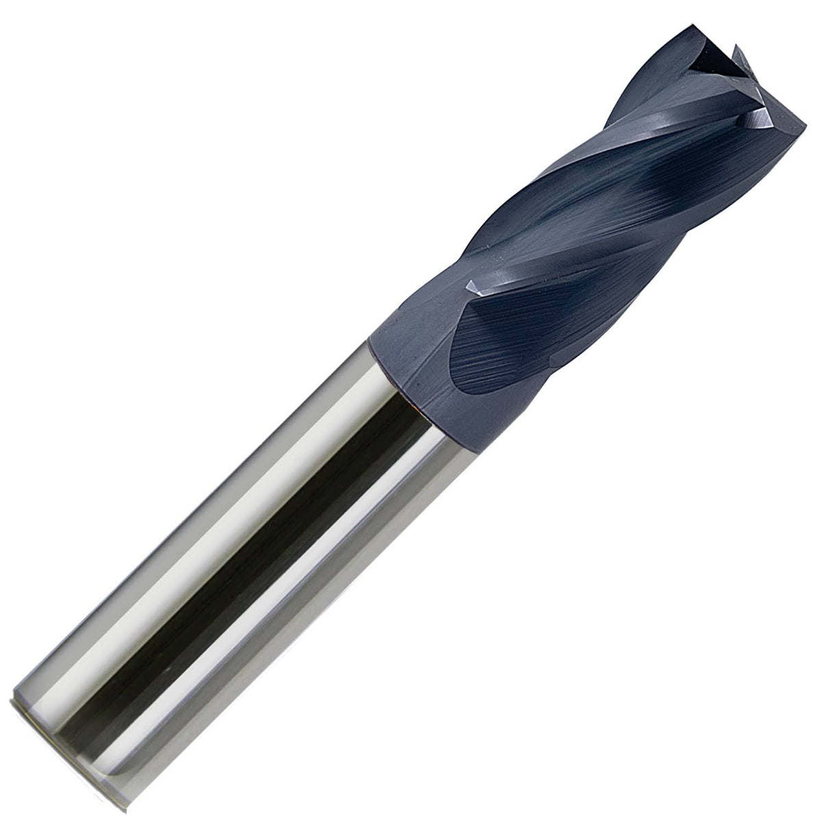 5/8x22 Diameter Square End 4 Flute AlTiN Coated Carbide End Mill B808