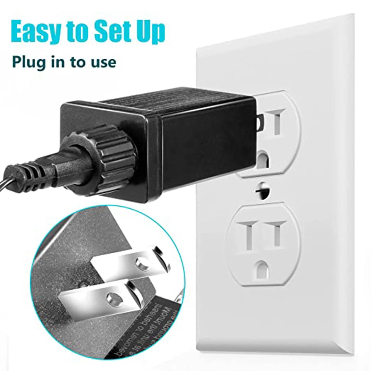 12Vdc 1.0A Power Supply for Inflatable Decorations S4949