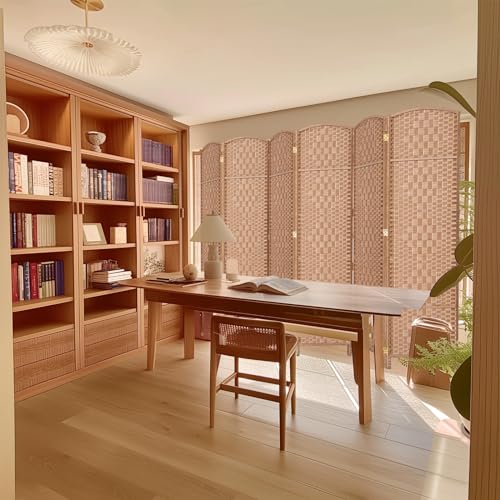 6 Panel 6ft Folding Privacy Screen L3936