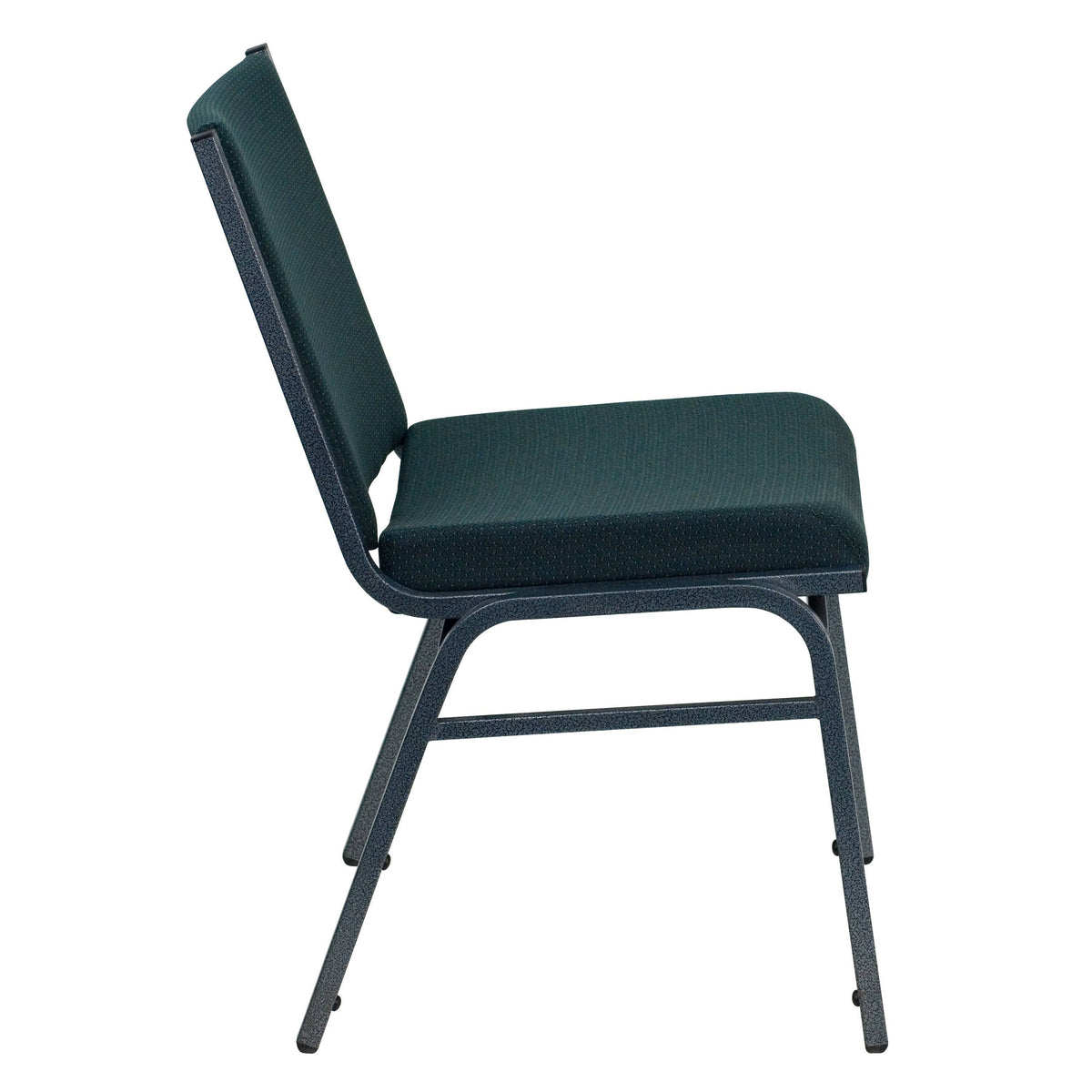 Black Patterned Fabric Stack Chair F128893
