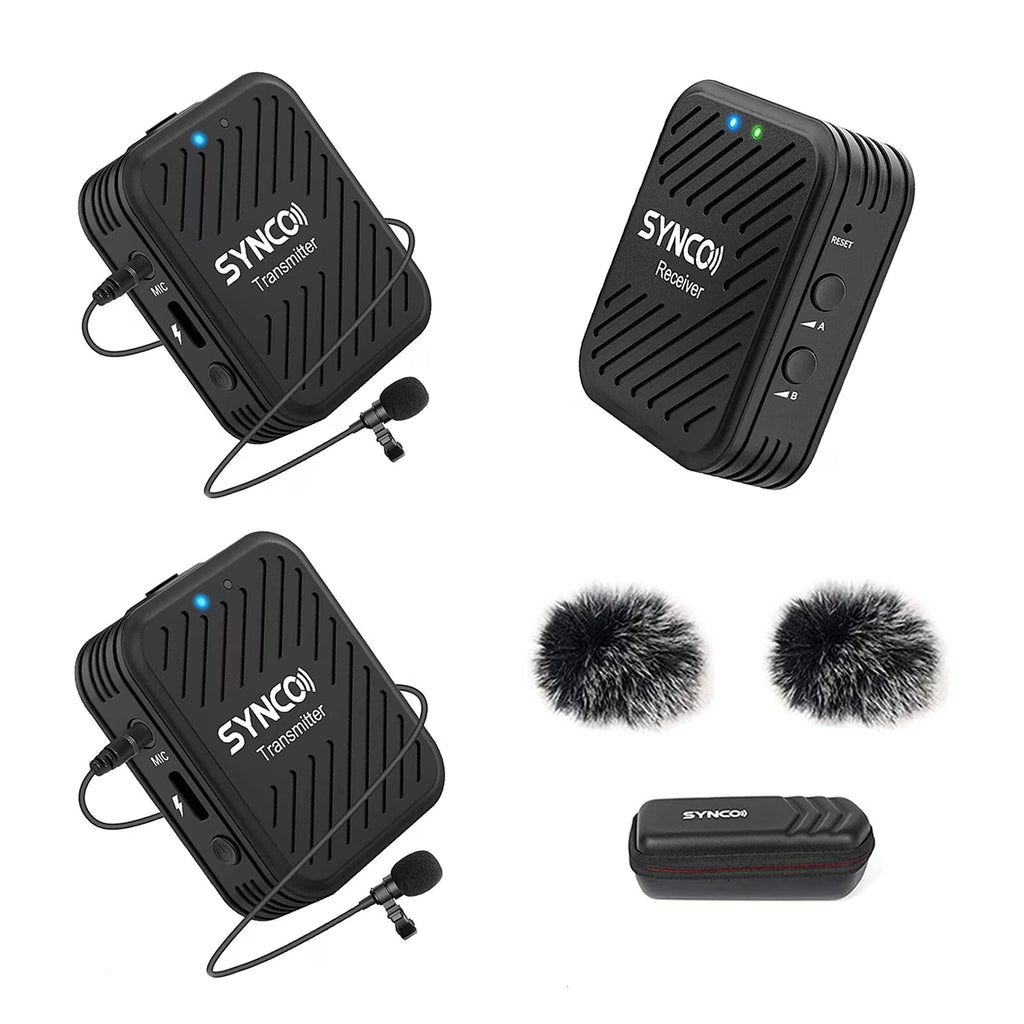 2.4G Wireless Microphone System with 2 Lavalier Microphones N283