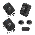 2.4G Wireless Microphone System with 2 Lavalier Microphones N283