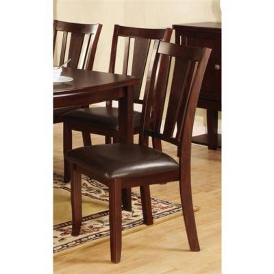 Brown Side Dining Chair - 2 count B98129