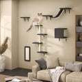 Wall Mounted Shelves Set Cat Tree N245