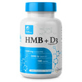 HMB and Vitamin D3 Supplement 1,500mg Capsules 120 Count W9384